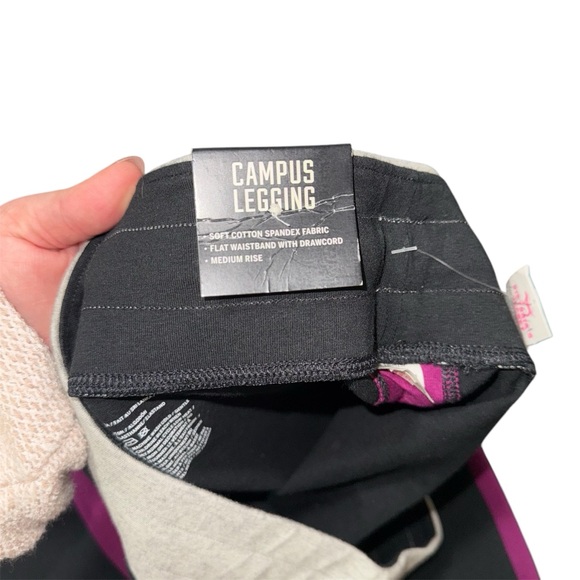 PINK Victoria’s Secret Yoga Athletic Cotton Blend Campus Legging Joggers Size M - Picture 10 of 11